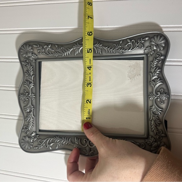 Vintage Ornate Floral Silver Picture Frame - Picture 12 of 12